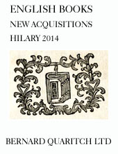 English Books: New Acquisitions <br />Hilary 2014 