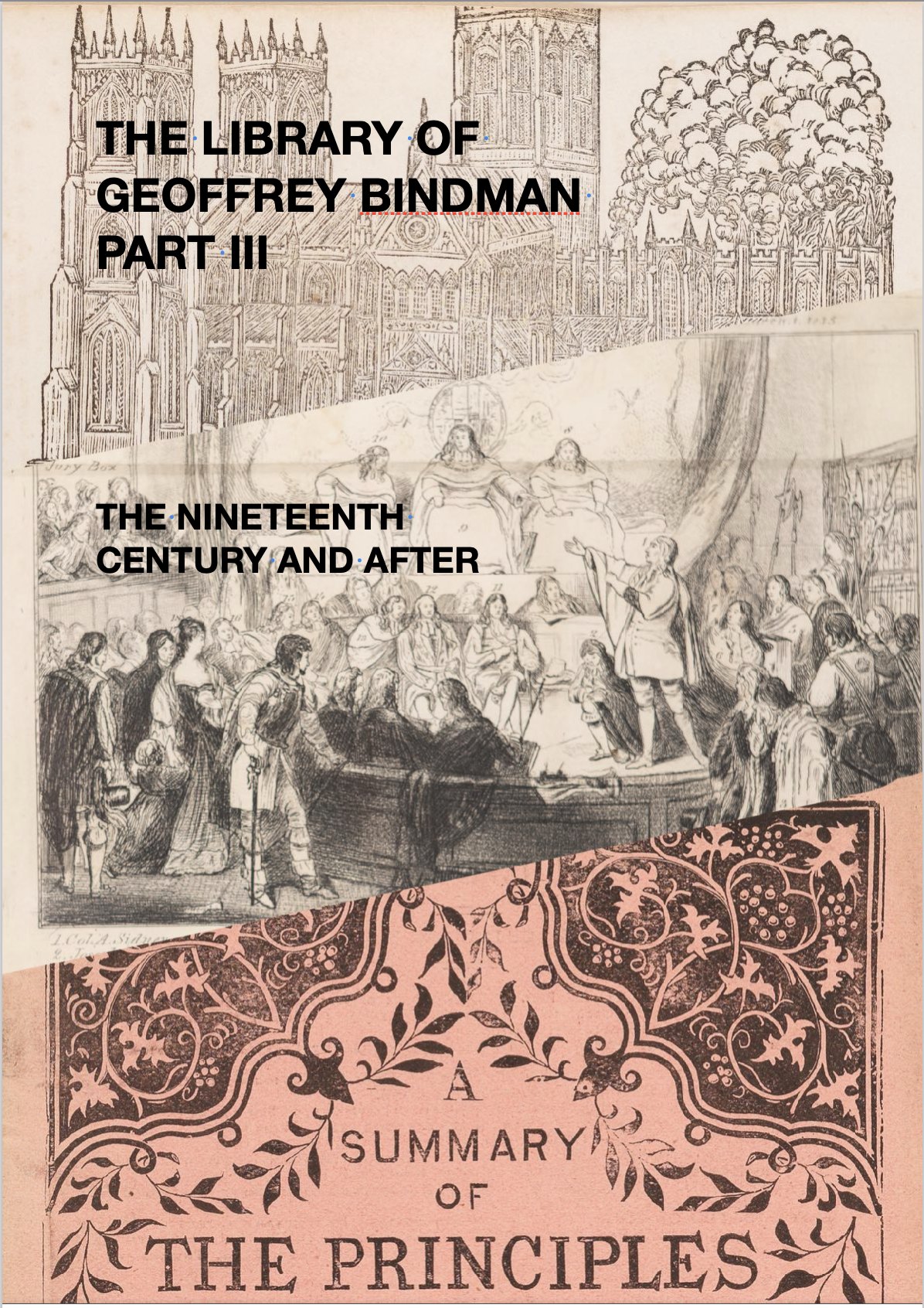 The Library of Geoffrey Bindman Part III, 1800 to 1950