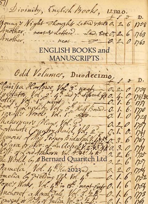 1455 - English Books & Manuscripts